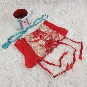 NWT Victoria's Secret Embellished Cincher Garter XS / S NWT